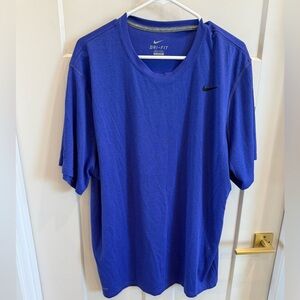 Nike Men's Royal Blue Dri-FIT Tee